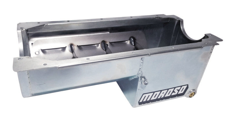 SBC Steel Oil Pan - 7qt. For Dart/Rocket Block