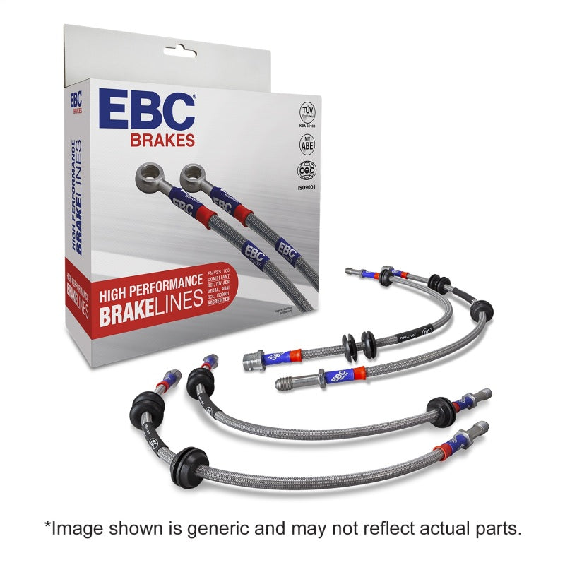 EBC 01-02 Toyota 4 Runner 3.4L Stainless Steel Brake Line Kit