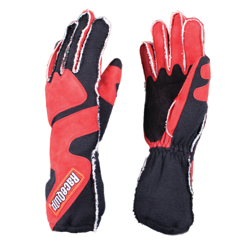 Gloves Outseam Black/Red Large SFI-5