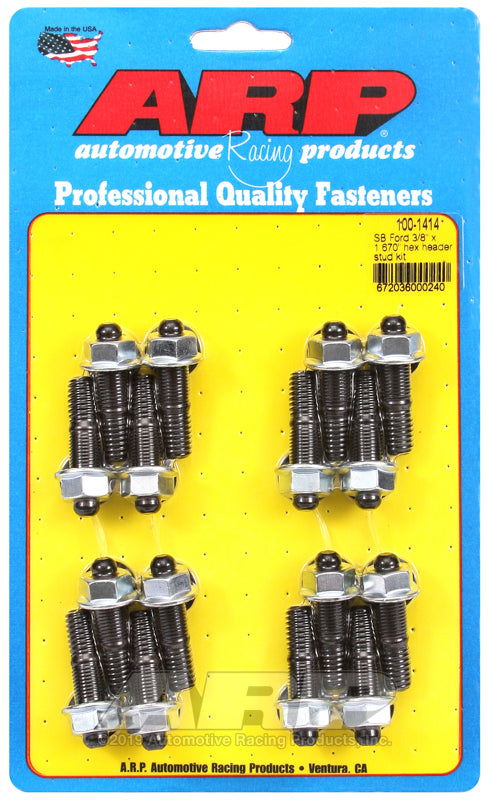 Header Stud Kit - 6pt. 3/8 x 1.670 OAL (16)