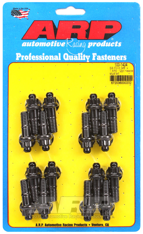 Header Stud Kit - 12pt. 3/8 x 1.670 OAL (16)