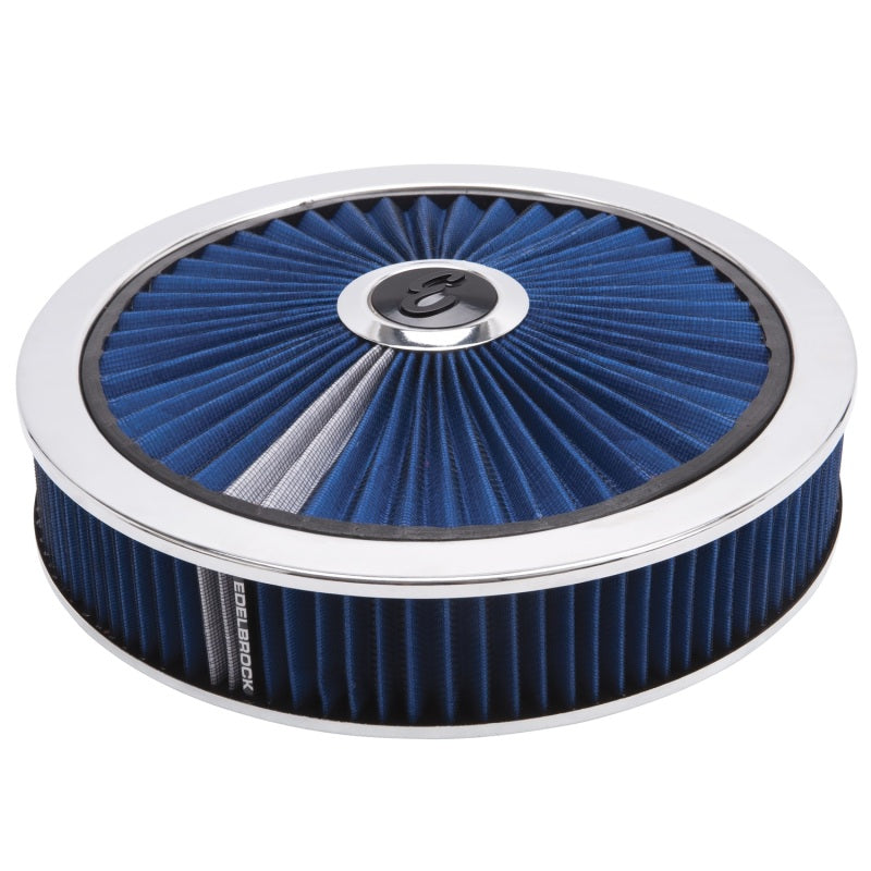 Air Cleaner Kit - 14in Dia. Breathable - Blue