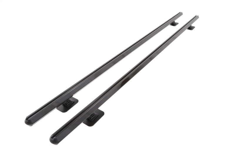 Dee Zee 04-23 Ford F-150/Super Duty Hex Series Side Rails - Gloss Black 8Ft Bed