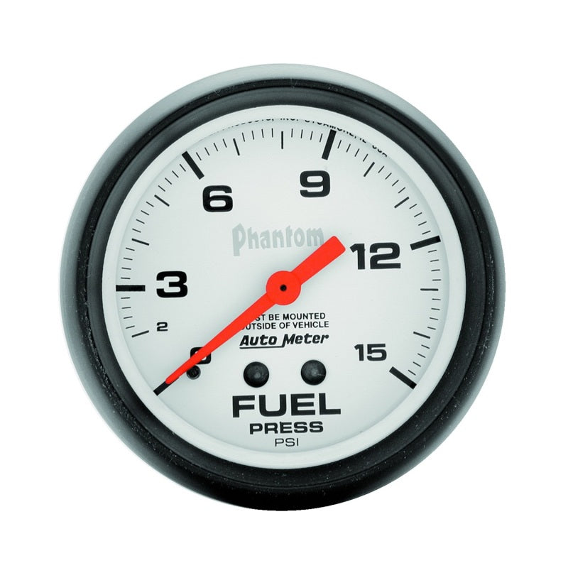 2-5/8in Phantom Fuel Press. Gauge 0-15psi