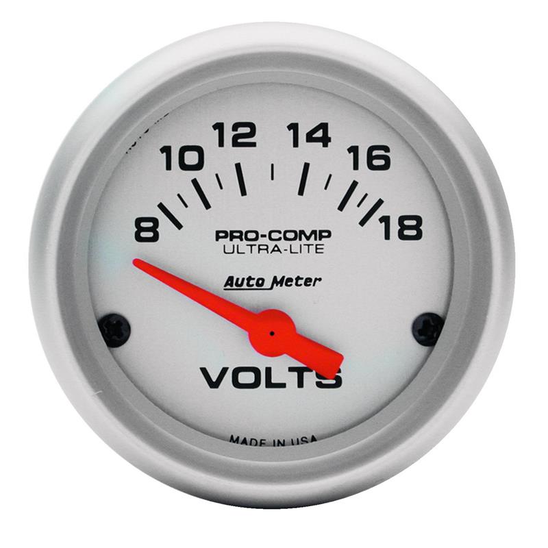 2-1/16 Mini Ultralite VOLTMETER
