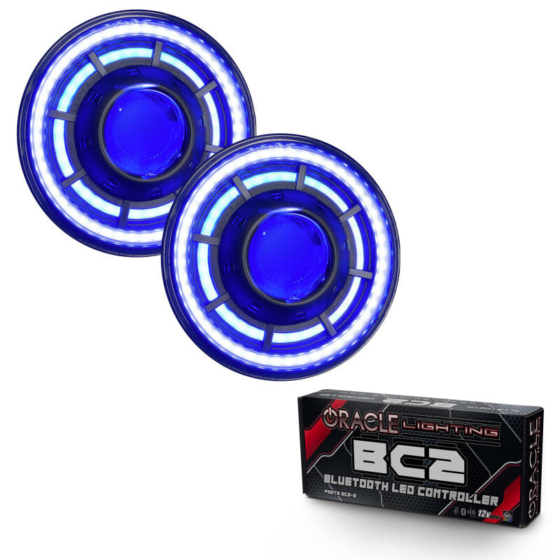 Oracle Oculus 7in ColorSHIFT Bi-LED Projector Headlights for Jeep Wrangler JK