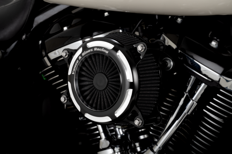 Vance & Hines Harley-Davidson Touring/Tri-Glide/Softail VO2 Onyx Air Intake Kit - Contrast