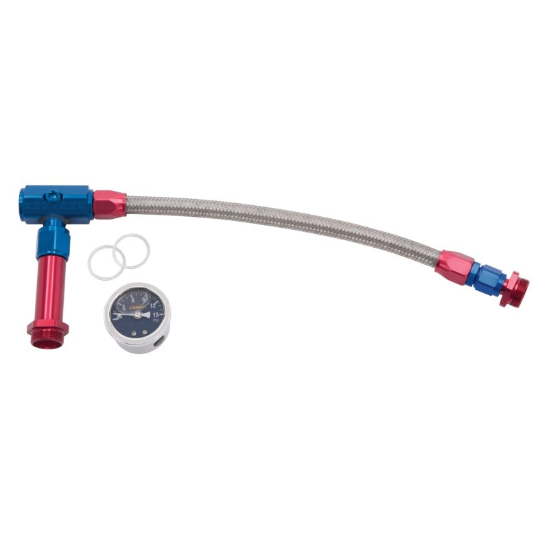 #6 Holley Fuel Line Kit w/Gauge