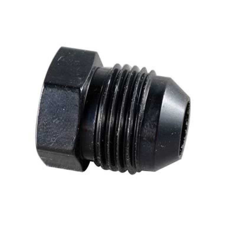 #8 AN Plug Black