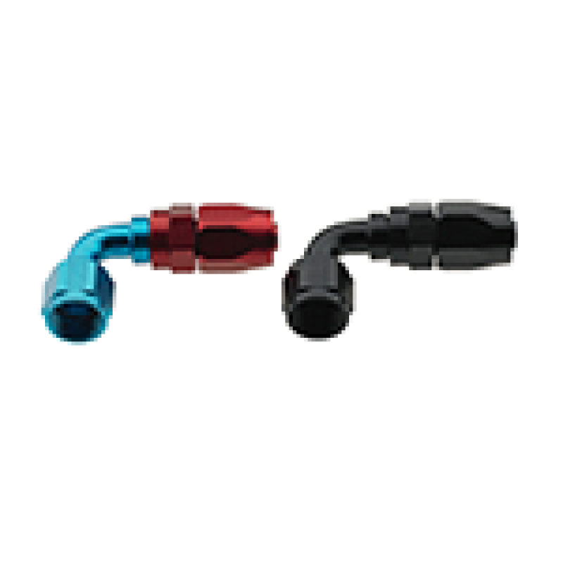 Hose Fitting #8 90 Deg Pro-Flow Black