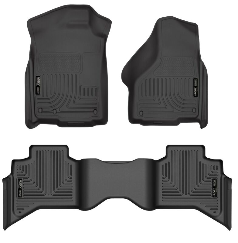09- Ram 1500 Quad Cab Front/2nd Seat Liners