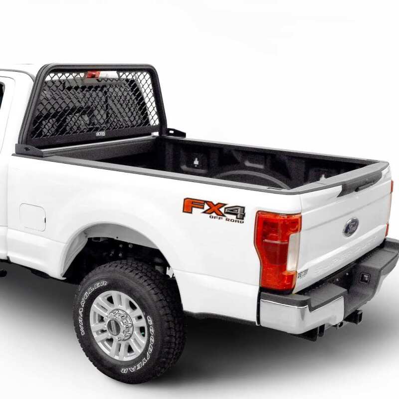 Putco 17-20 Ford SuperDuty - Black Boss Racks