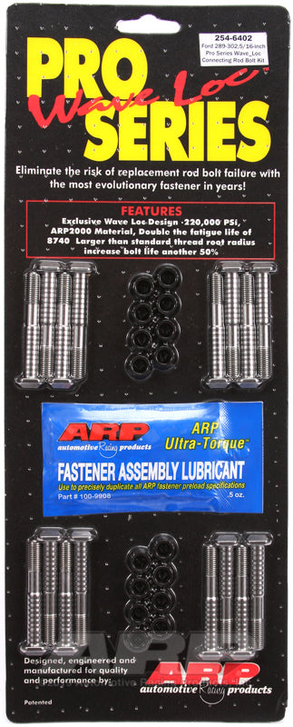SBF Rod Bolt Kit - Fits 289-302 w/5/16in