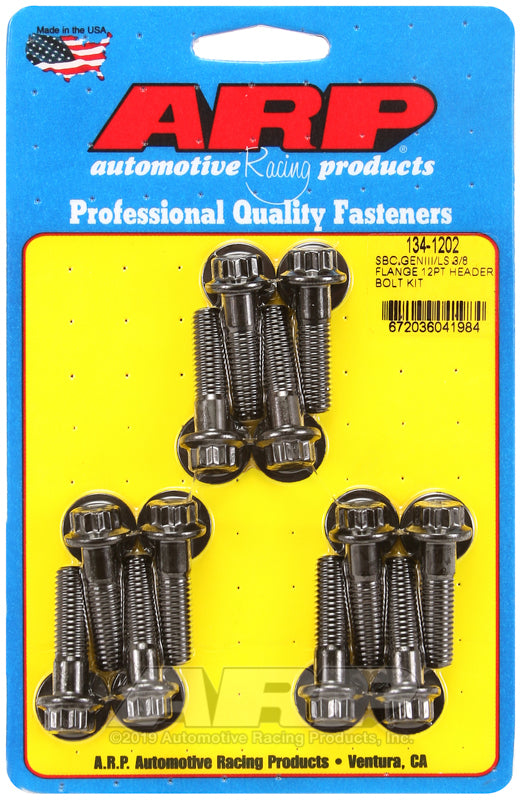 Header Bolt Kit - 12pt. GM LS