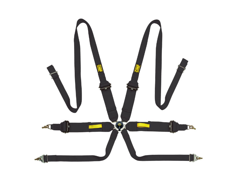 Safety Harness Tecnica Black FIA 8853-2016
