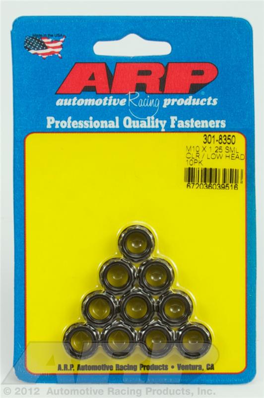 10mm x 1.25 12pt Nuts 10pk