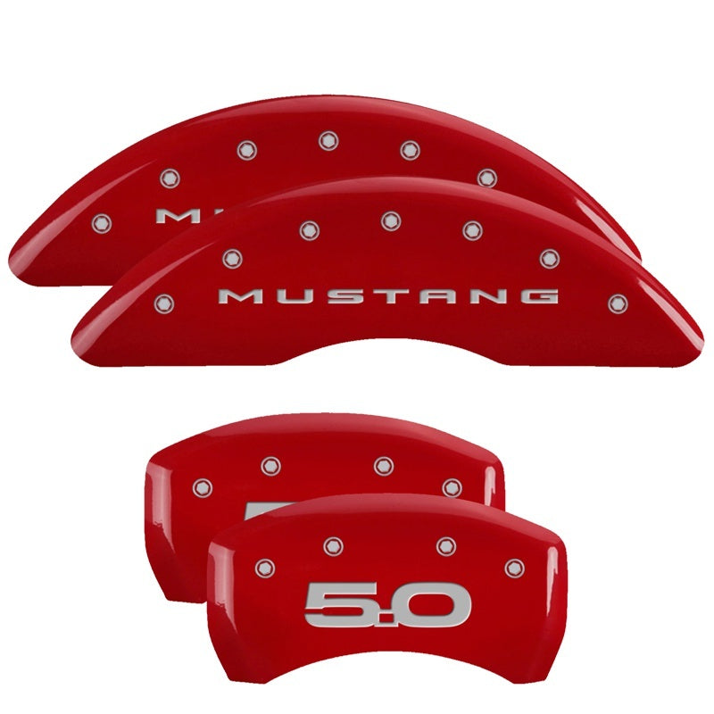 15-   Mustang GT Caliper Covers Red