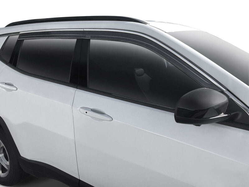 Husky Liners 18-22 Nissan Rogue Sport Ventvisor Low Profile (4pc) - Chrome