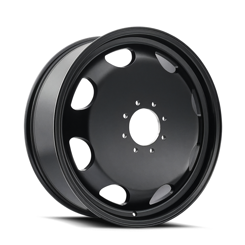 Cali Off-Road 9110D Summit Dually 20x8.25 / 8x165.1 BP / 115mm Offset / 121.3mm Hub Matte Blk Wheel