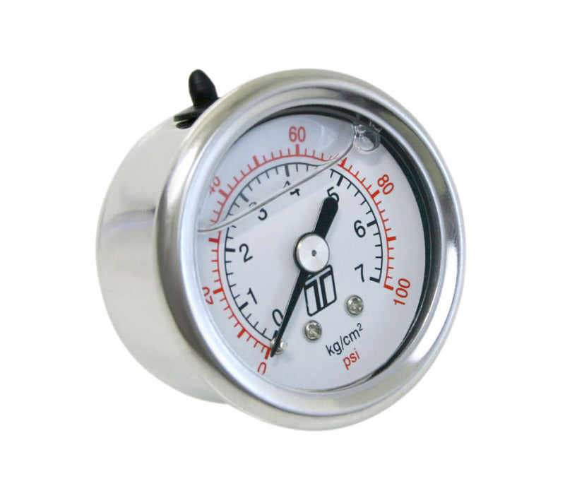 Fuel Pressure Gauge 0-100 PSI Liquid Filled