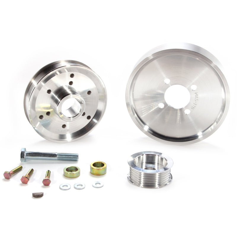 3pc. Aluminum Pulley Kit - 01-04 GT/Cobra 4.6L