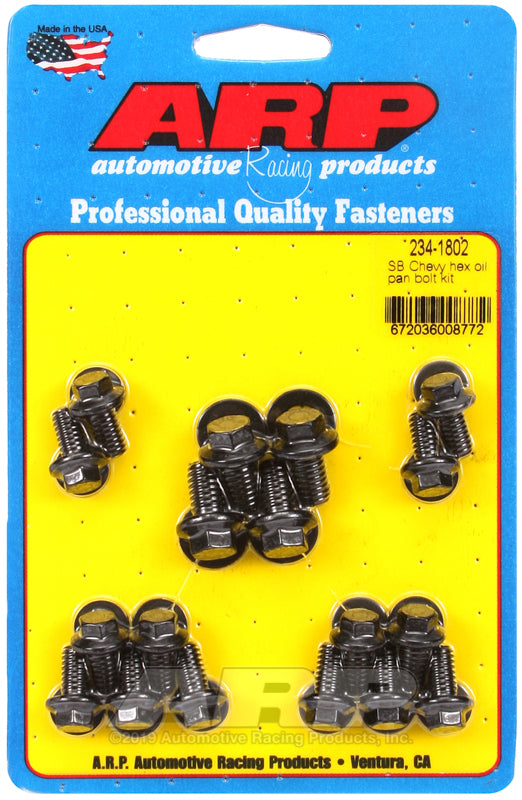 SBC Oil Pan Bolt Kit