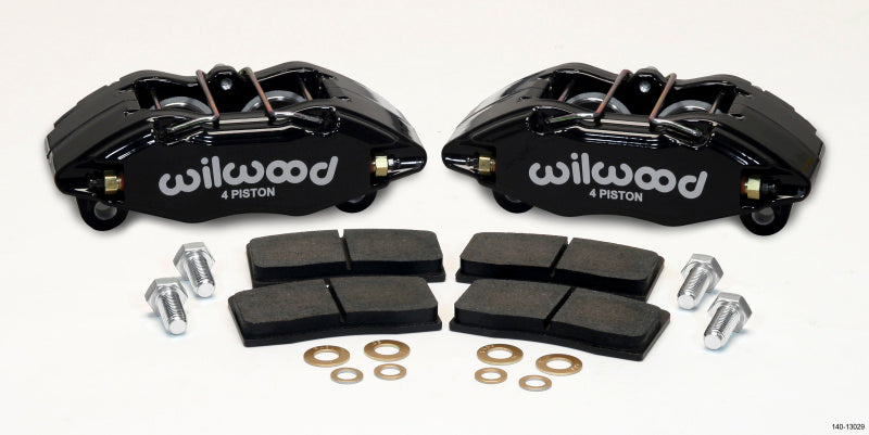Caliper & Pad Kit Front Honda/Acura Black