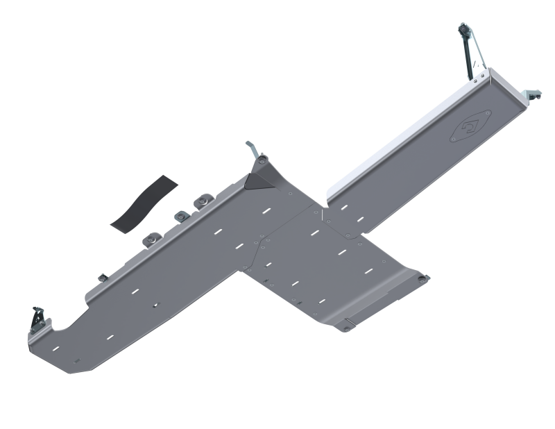 Artec Industries 18-25 Jeep Wrangler JL Sahara Full Bellypan w/ Oil Door - 4 Door 2.0L Aluminum