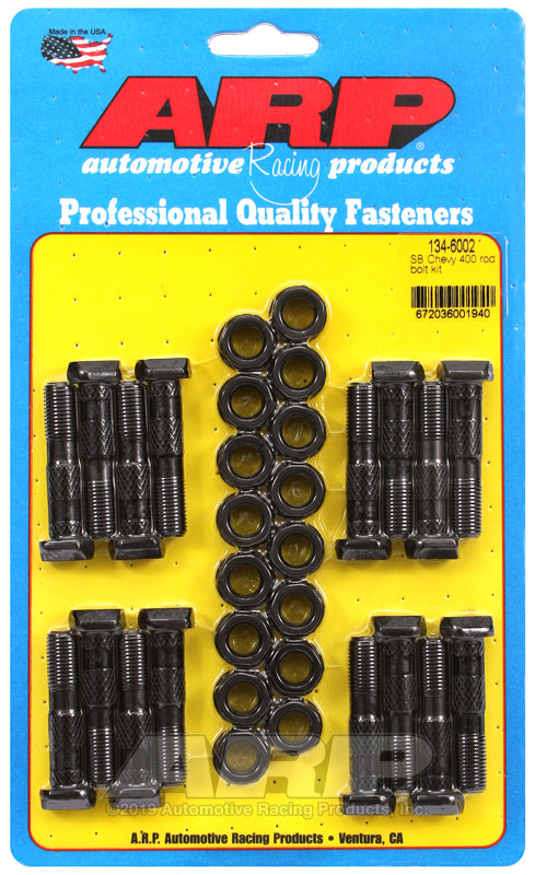 SBC Rod Bolt Kit - Fits 400