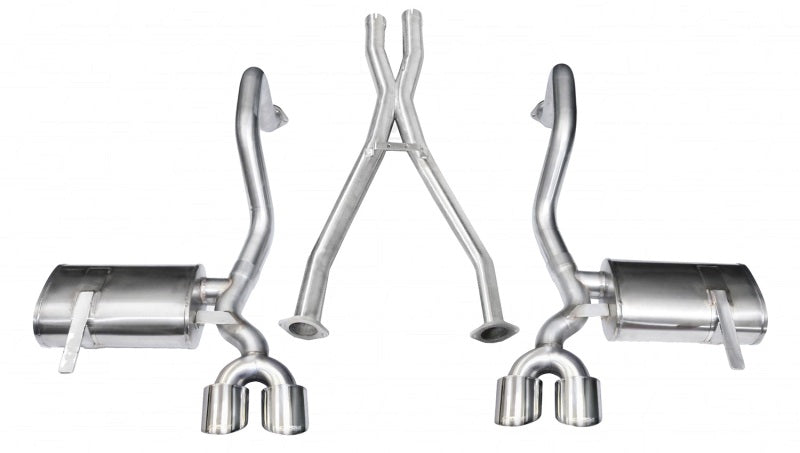 Exhaust Cat-Back + X-Pip e - 2.5in Cat-Back + X-P