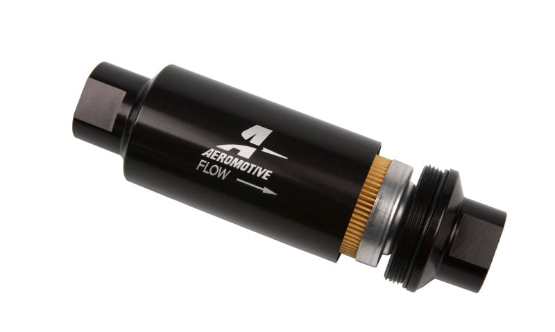 Inline Fuel Filter - 10 Micron- Black