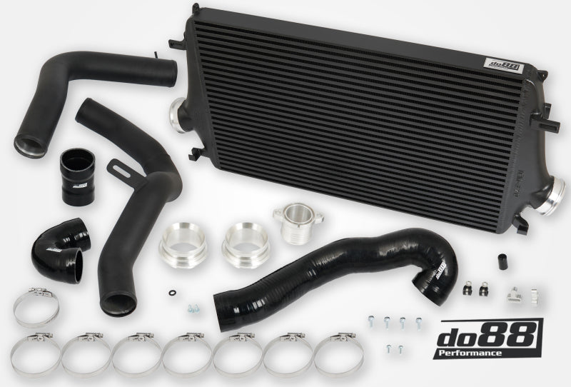do88 10-11 SAAB NG 9-5 2.0T/Turbo4/Turbo4 BioPower BigPack Intercooler Kit w/Black Hoses