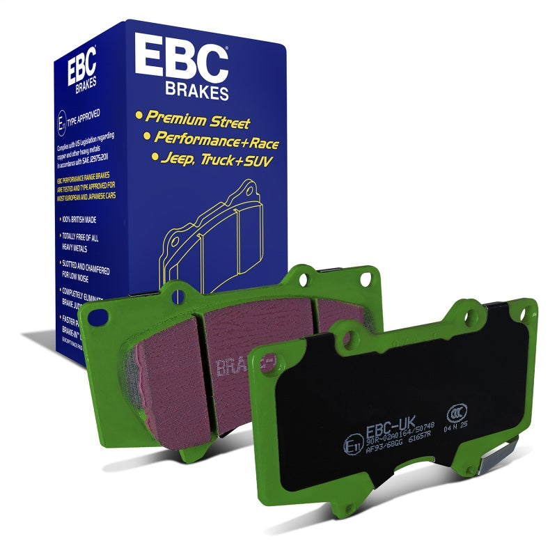 Brake Pads Greenstuff Front Toyota 4 Runner