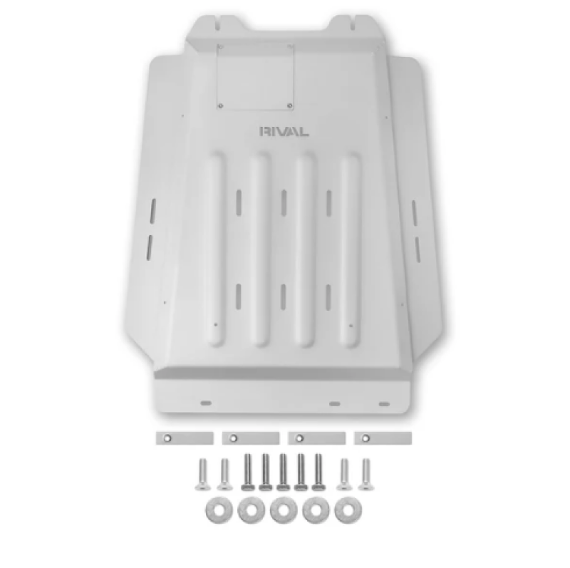 Rival 2015-Present Ford F150 Powerboost Only Aluminum Transmission Catalytic Converter Skid Plate