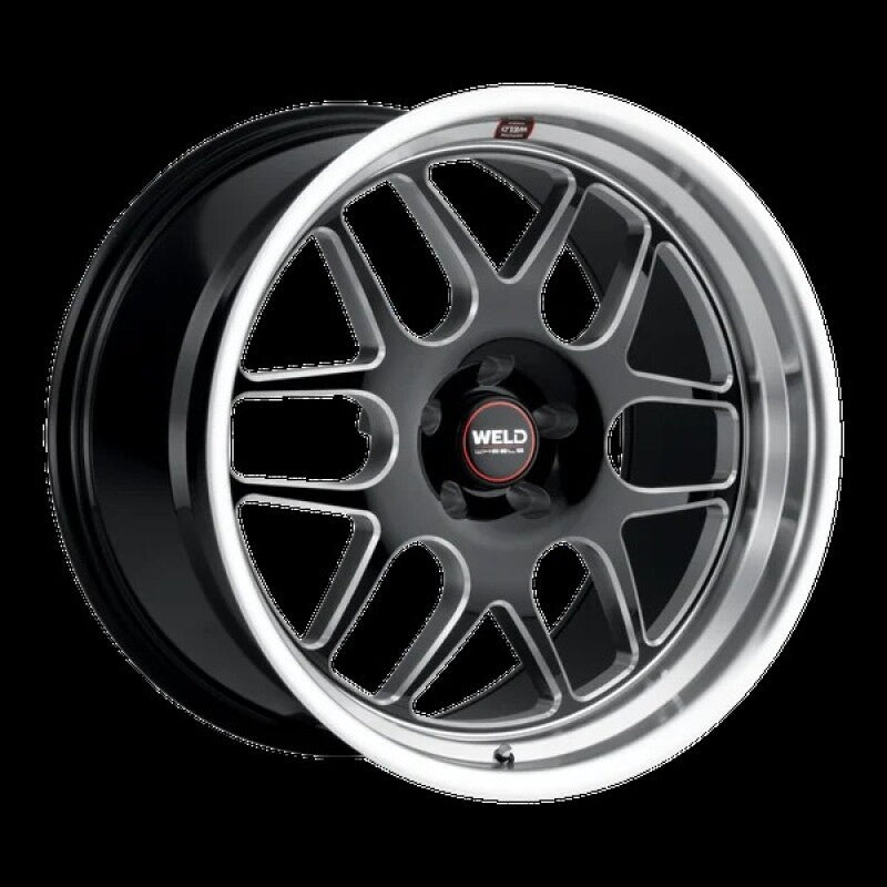 Weld Solana 20x9.5 / 6x139.7 BP / ET28 / 6.35in BS / Gloss Black MIL DIA 106.1