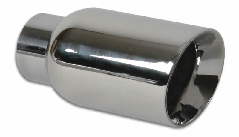 4in Outlet O.D. Round Stainless Steel Tip