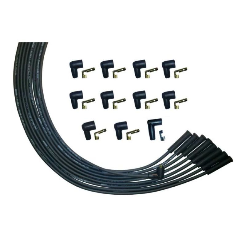 Ultra Plug Wire Set Universal V8 Black