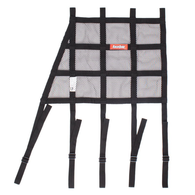 Window Net Mesh Angled Black SFI