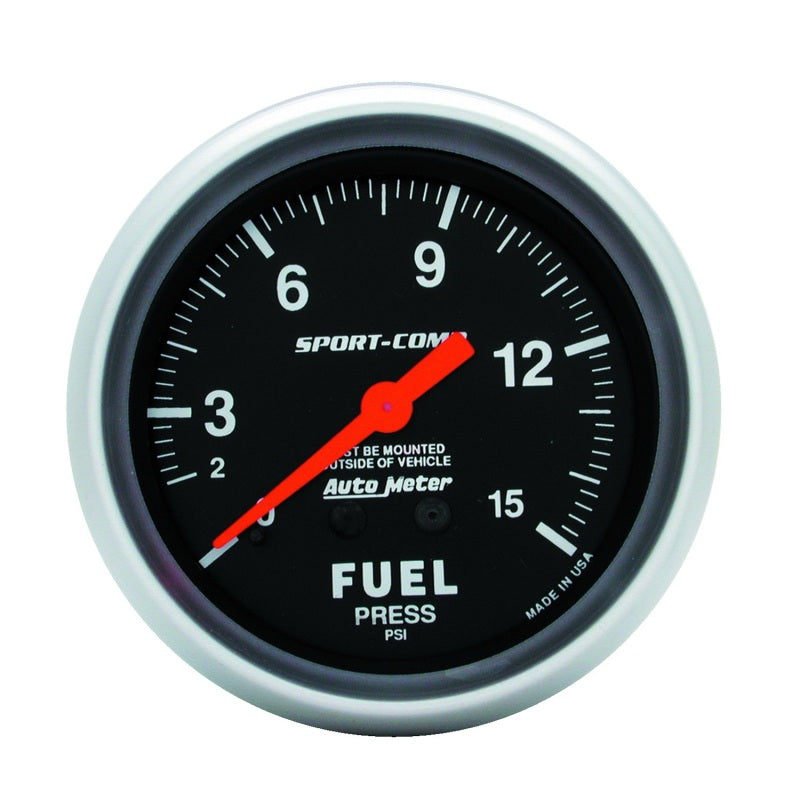 0-15 Fuel Pressure Gauge