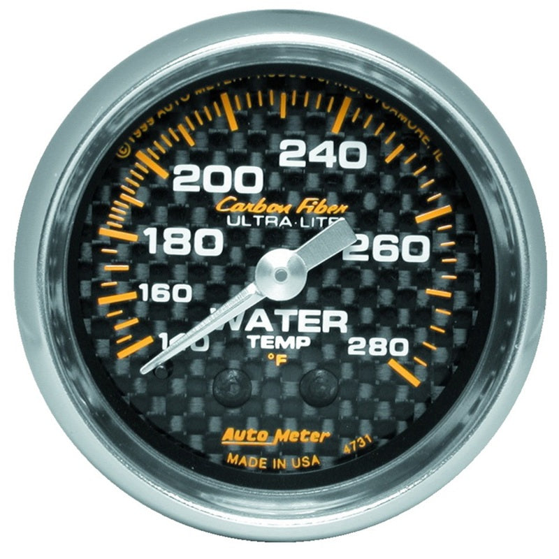 C/F 2-1/16in Water Temp. Gauge 140-280