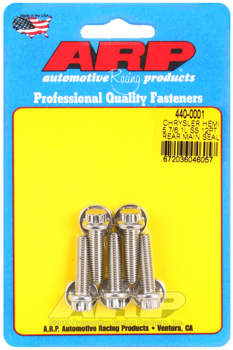 Rear Motor Cover Bolt Kit Mopar 5.7/6.1L Hemi