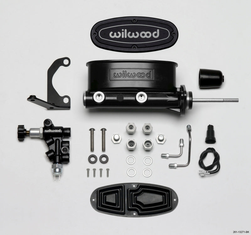 Alum Tandem M/C Kit w/ Brkt & Prop Valve 7/8in