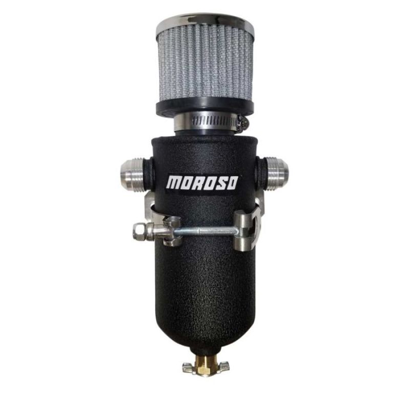 Remote Breather Tank - w/2 - 12an Fitting