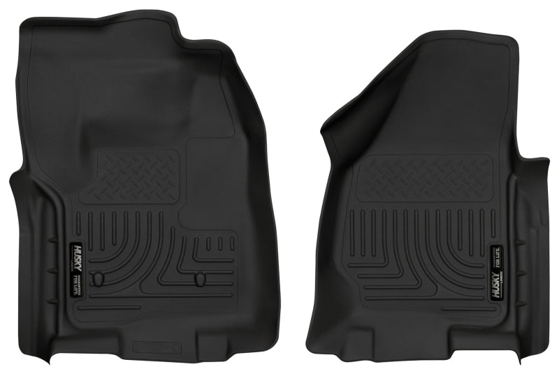 12-   F250 Reg Cab Floor Liners Black