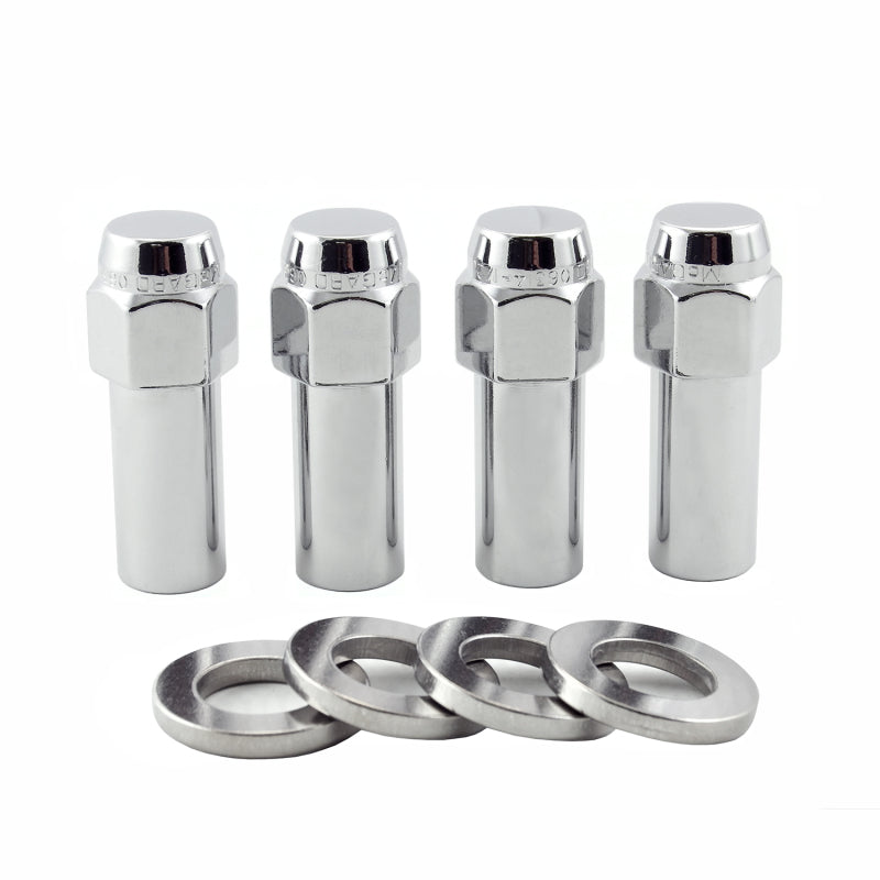 LUG NUT 7/16 X-LONG MAG (4)