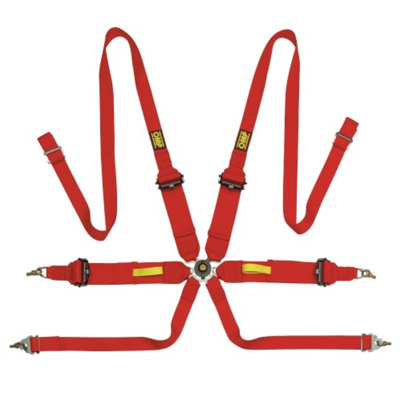 Safety Harness Tecnica Red FIA 8853-2016