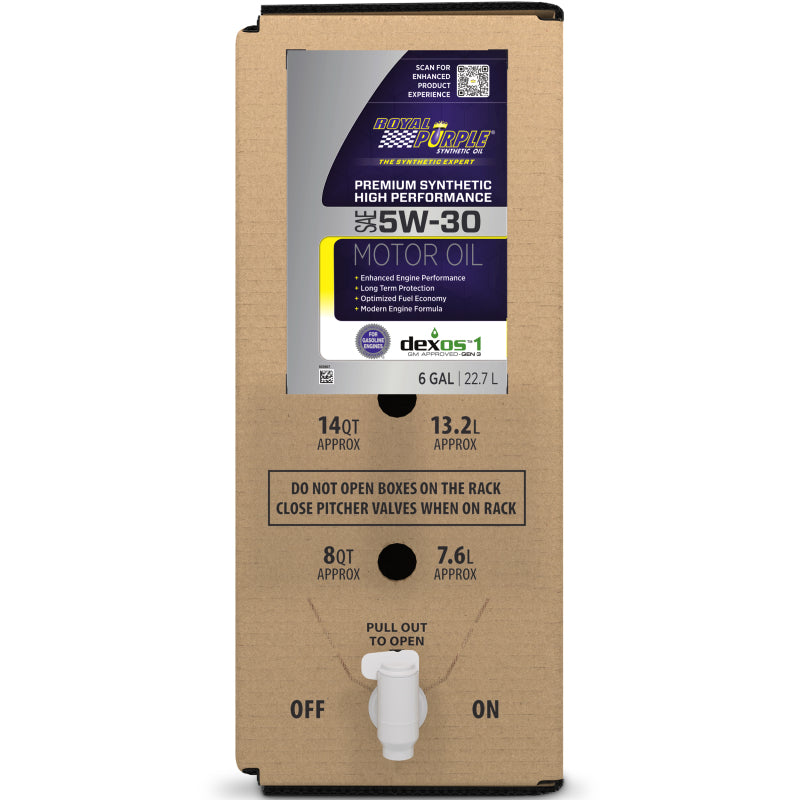 Multi-Grade Motor Oil 5w30 SAE 6 Gal Box Dexos