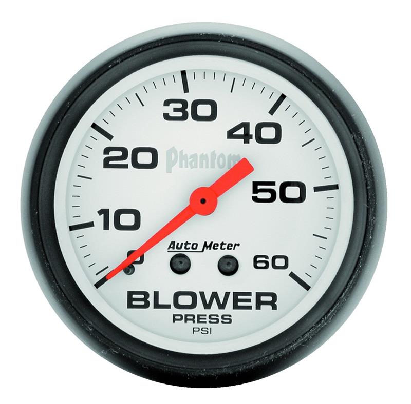 2-5/8in Phantom Blower Press. Gauge 0-60