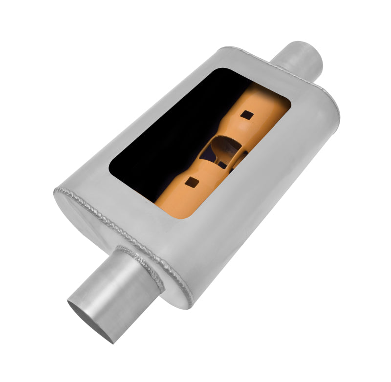 Stainless Steel Muffler 3in Offset/Center