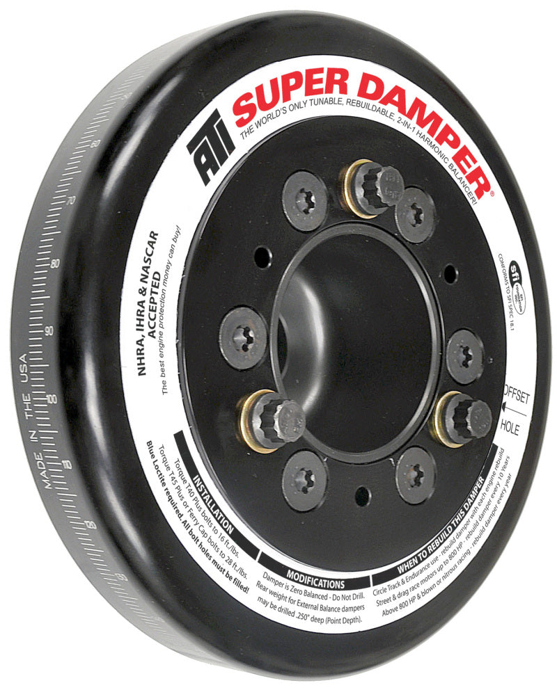 Honda B-Series Super Damper - CCW Motor Rot.